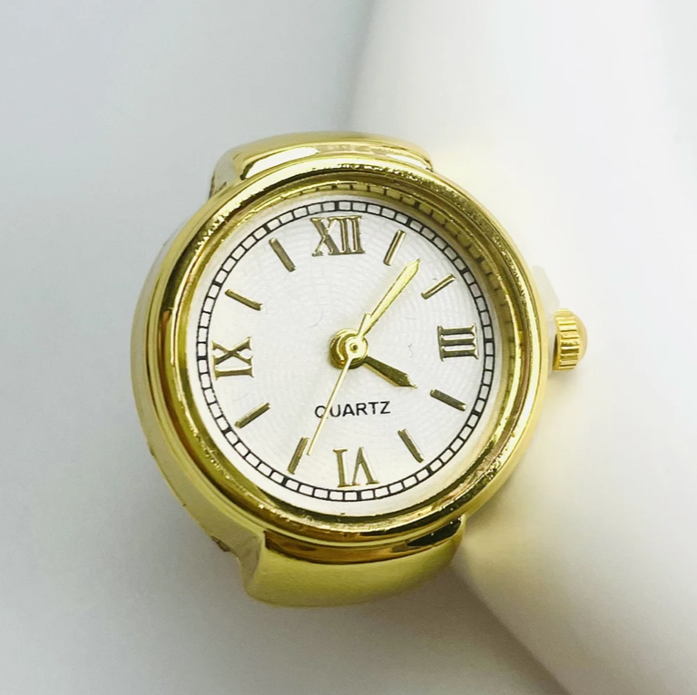 Quartz Watch Stretch Ring