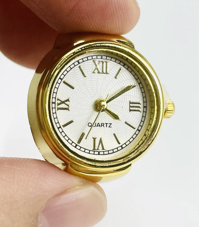 Quartz Watch Stretch Ring