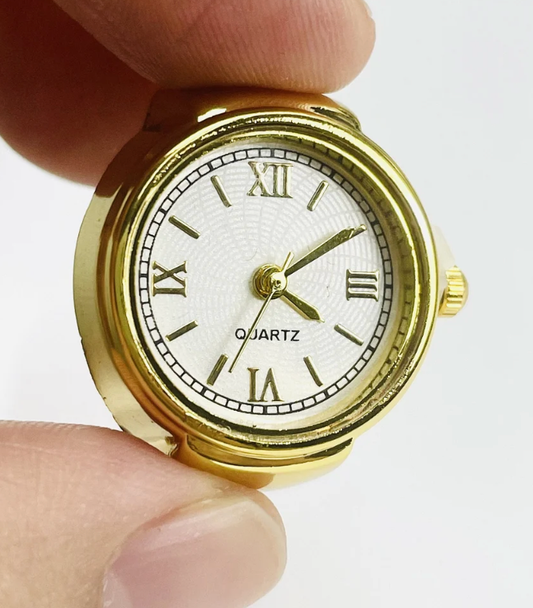 Quartz Watch Stretch Ring
