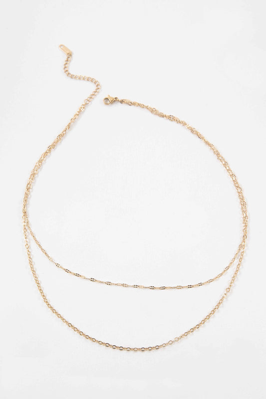 Lovoda Othello Layered Necklace - 14K Gold Plated