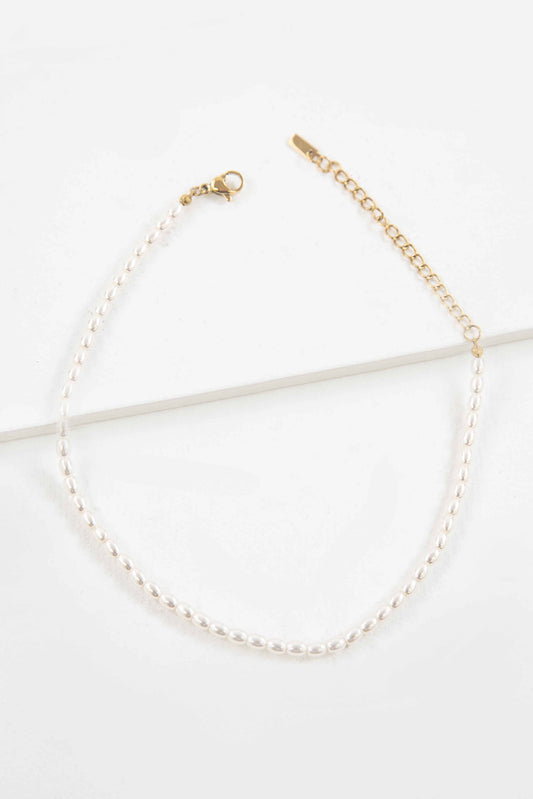 Lovoda Pearl Strand Bracelet - 14K Gold Plated