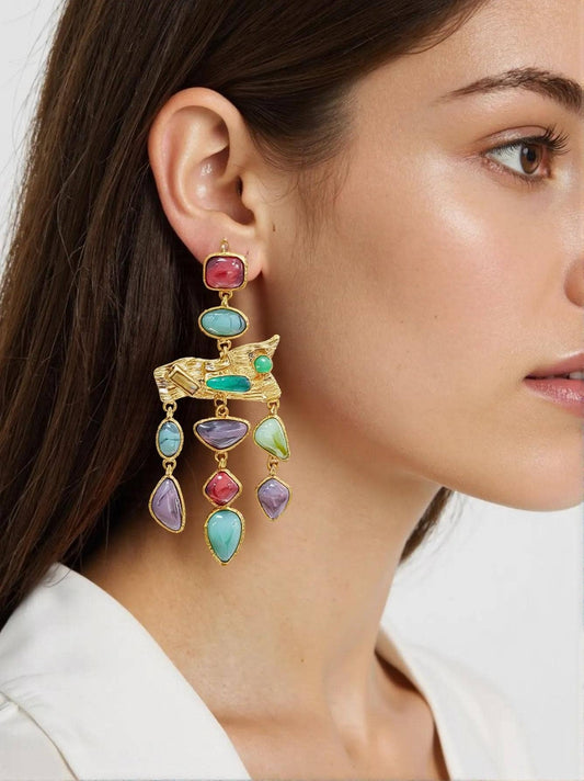 Sienna Drop Earring- 18K Gold