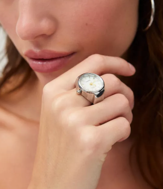 Quartz Watch Stretch Ring
