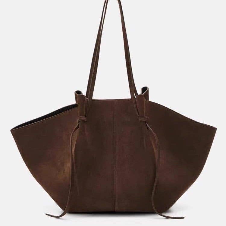 Autumn Winter Suede Wing Shoulder Bag Large Capacity