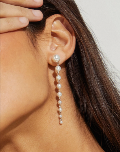 Penelope Pearl Duster Earring