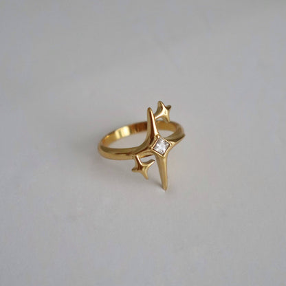 Jessa Starla Ring - Gold Size 7