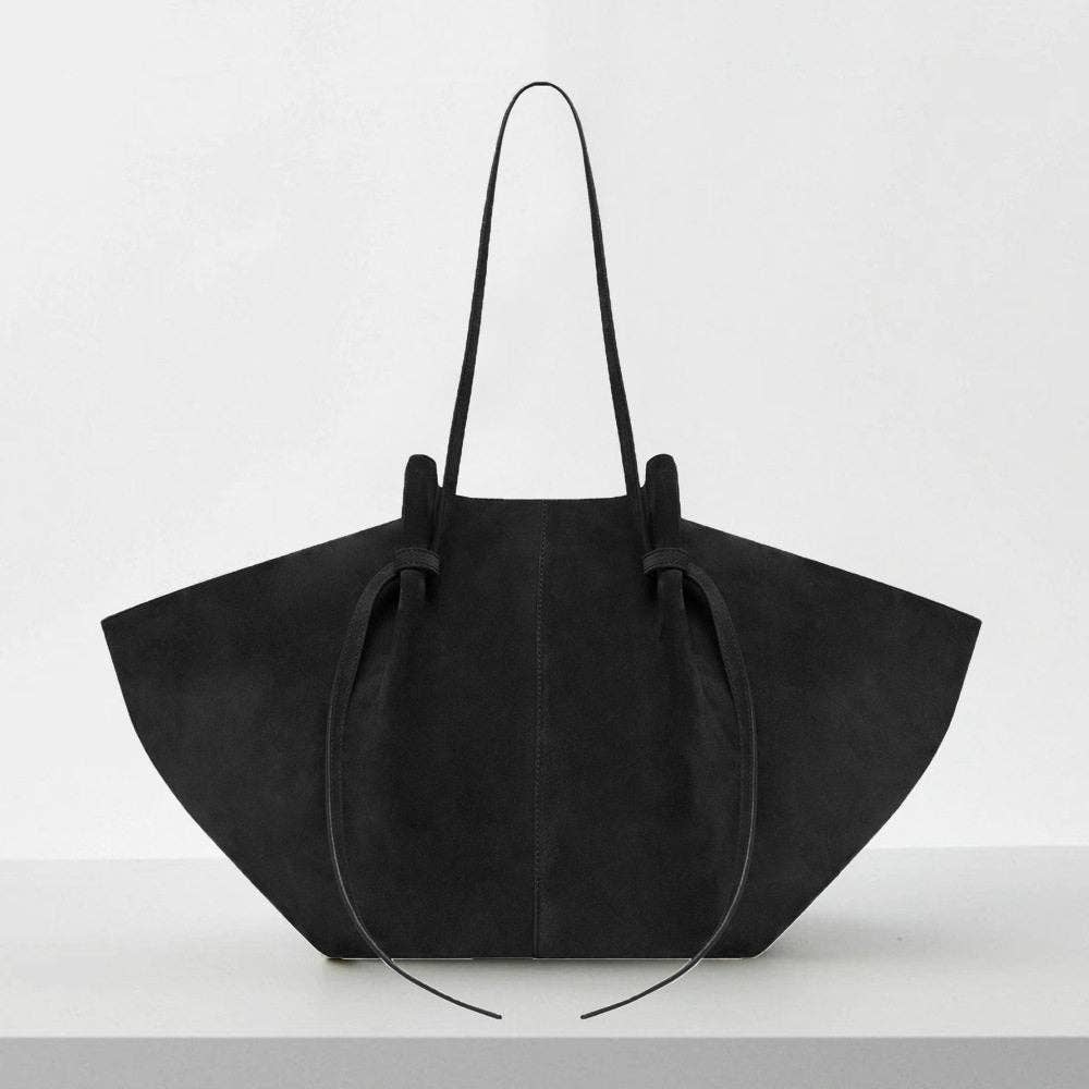 Autumn Winter Suede Wing Shoulder Bag Large Capacity