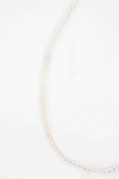 Lovoda Pearl Strand Necklace - 14K Gold Plated