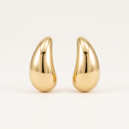 Forme Droplet Stud Earrings - 14K Gold Filled